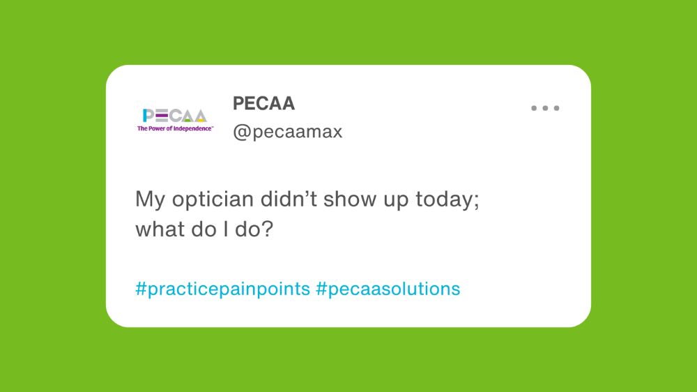 My Optician Didn’t Show Up, What Do I Do?