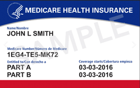Example Medicare Card